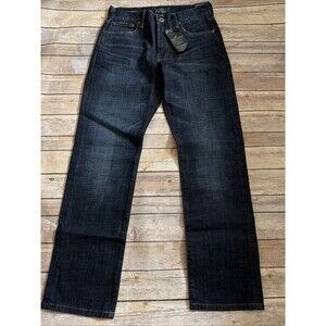 NEW Lucky Brand 329 Classic Straight Jeans Women’s 29 x 30 Blue Dark Wash Denim